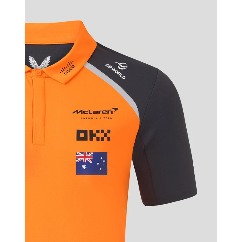 McLaren galléros póló - Team Piastri