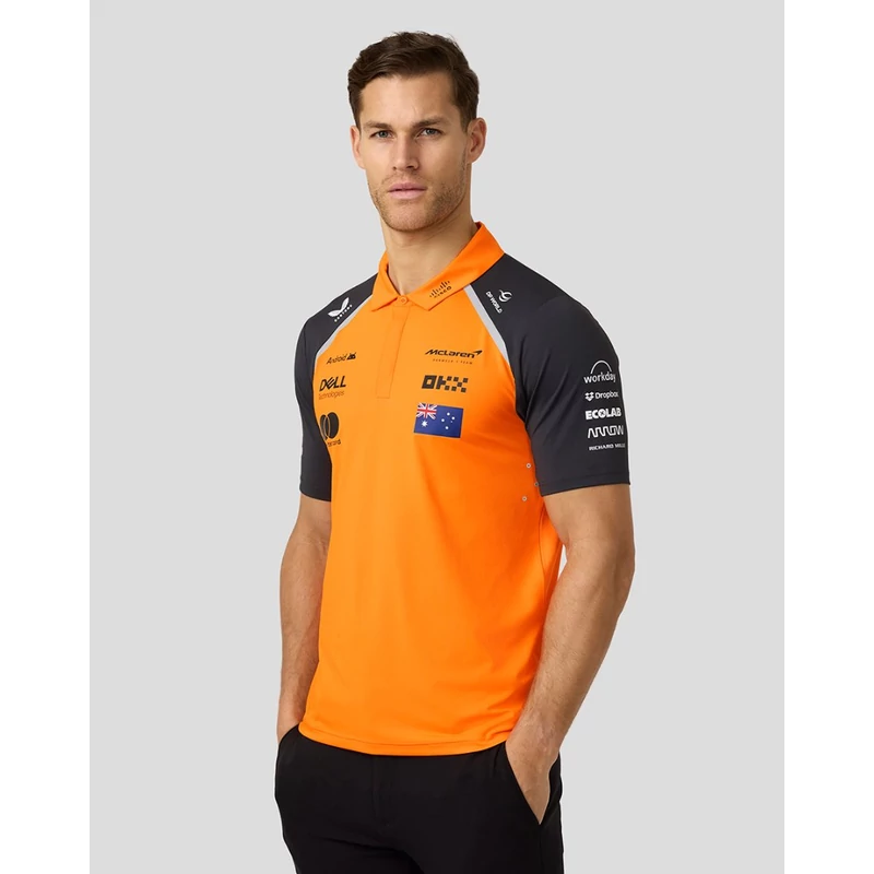 McLaren galléros póló - Team Piastri