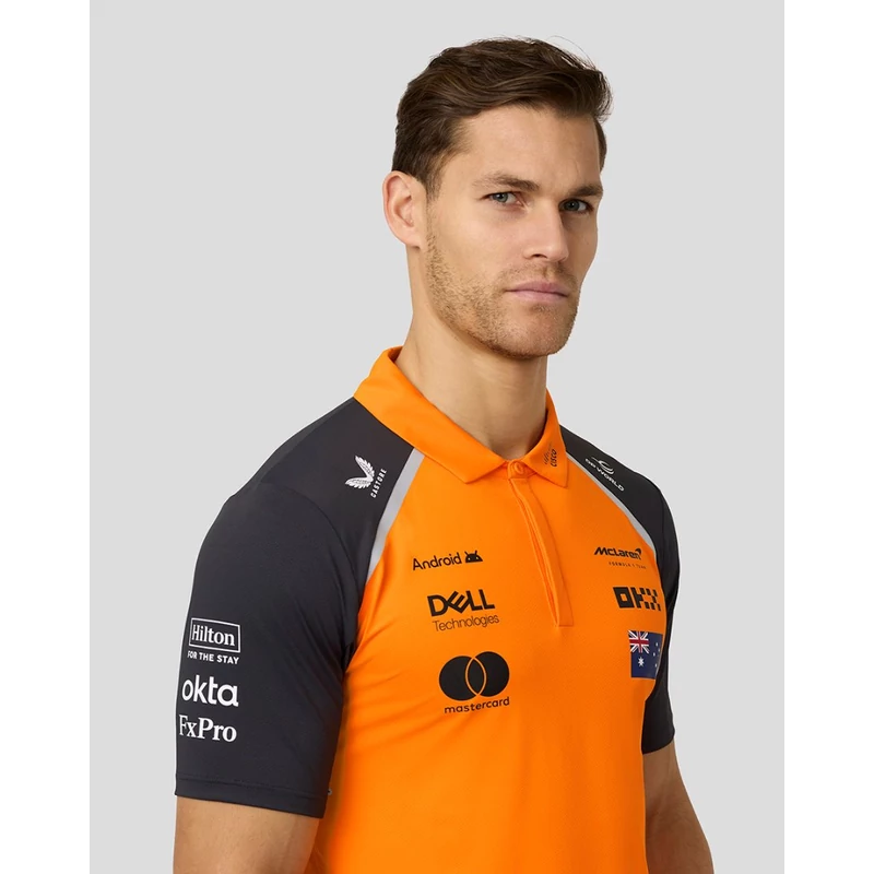 McLaren galléros póló - Team Piastri