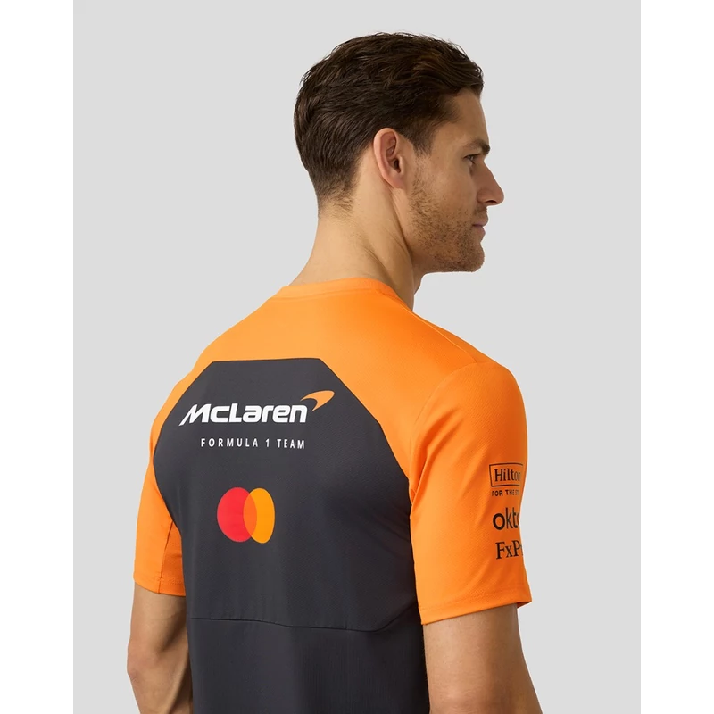 McLaren póló - Team sötétszürke