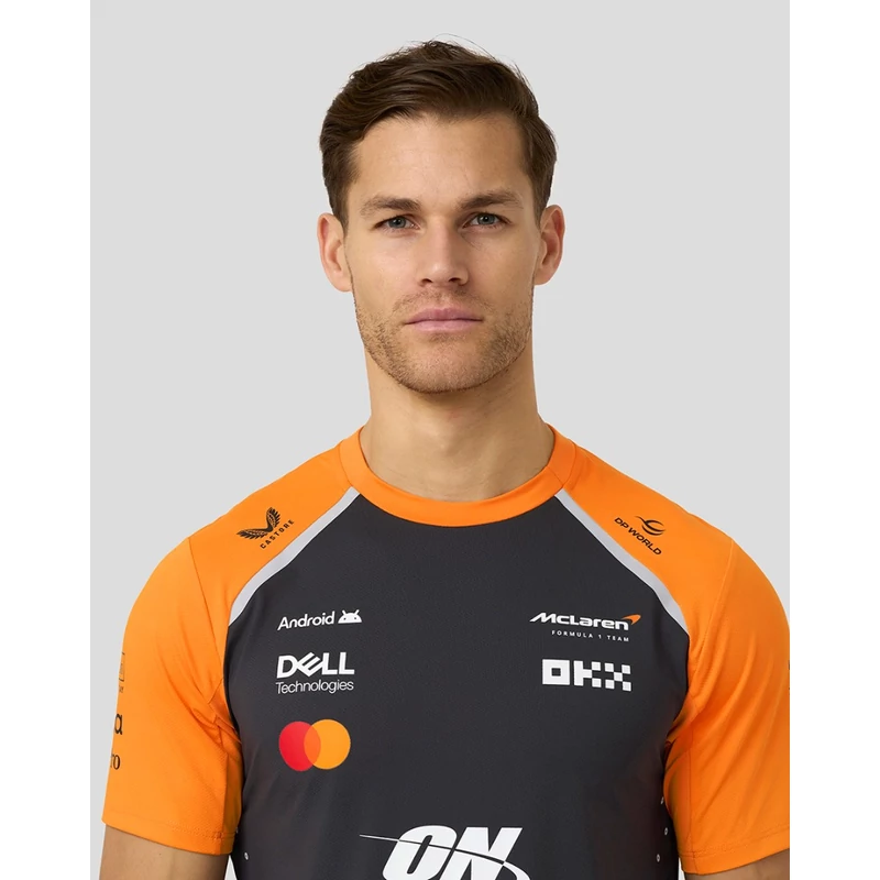 McLaren póló - Team sötétszürke