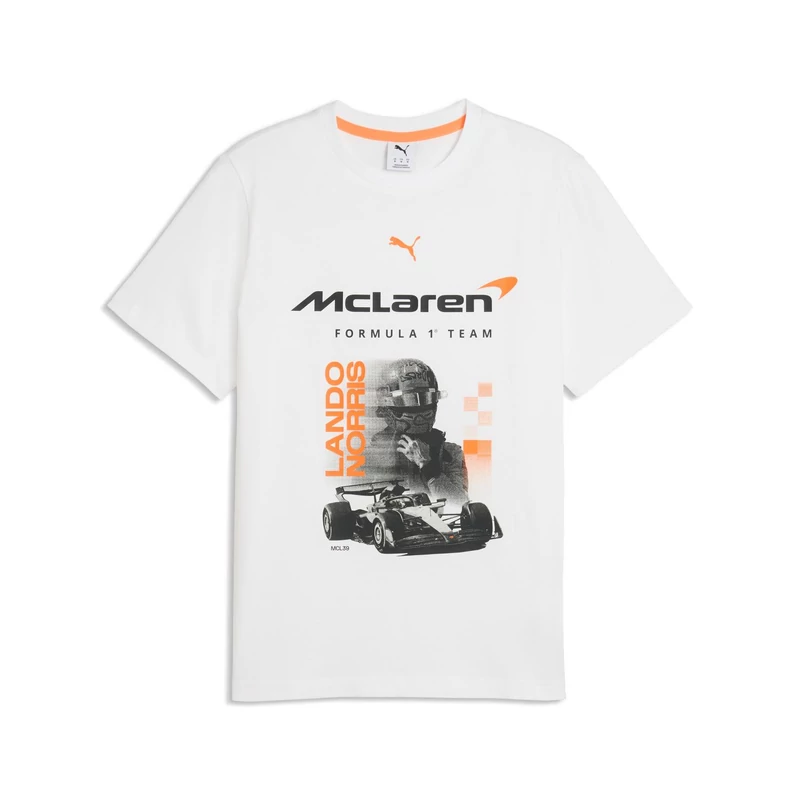 McLaren póló - Lando Norris Fan fehér