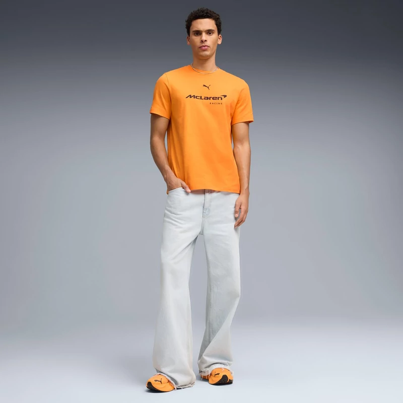 McLaren póló - Large Team Logo narancssárga