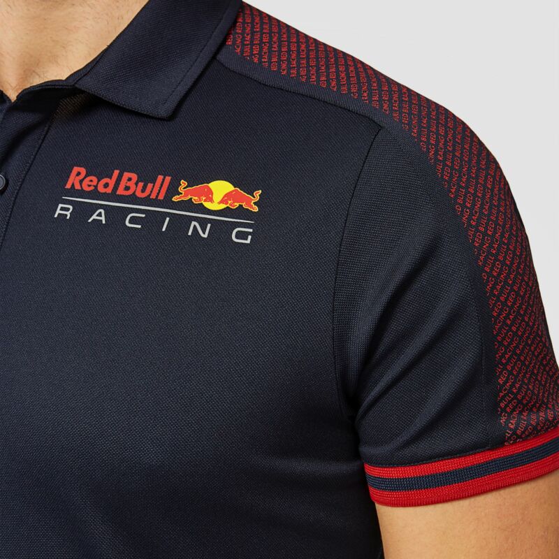 Red Bull Racing galléros póló - Team Logo Duocolor