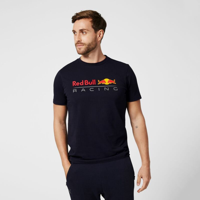 Red Bull Racing póló - Large Team Logo kék