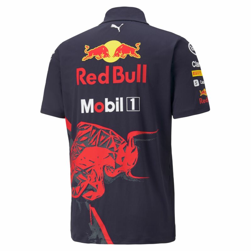 Red Bull Racing gyerek galléros póló - Team