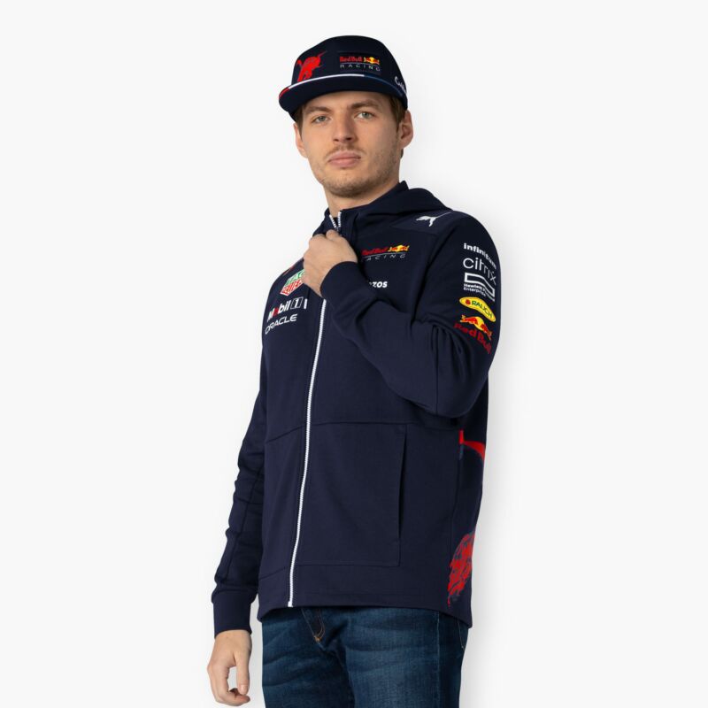 Red Bull Racing pulóver - Team Line Full Zip Hoodie