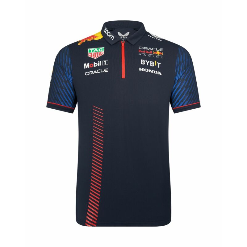 Red Bull Racing galléros póló - Team