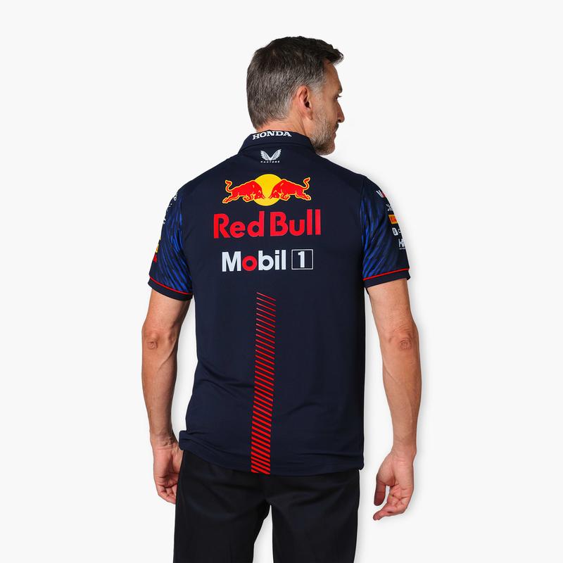 Red Bull Racing galléros póló - Team