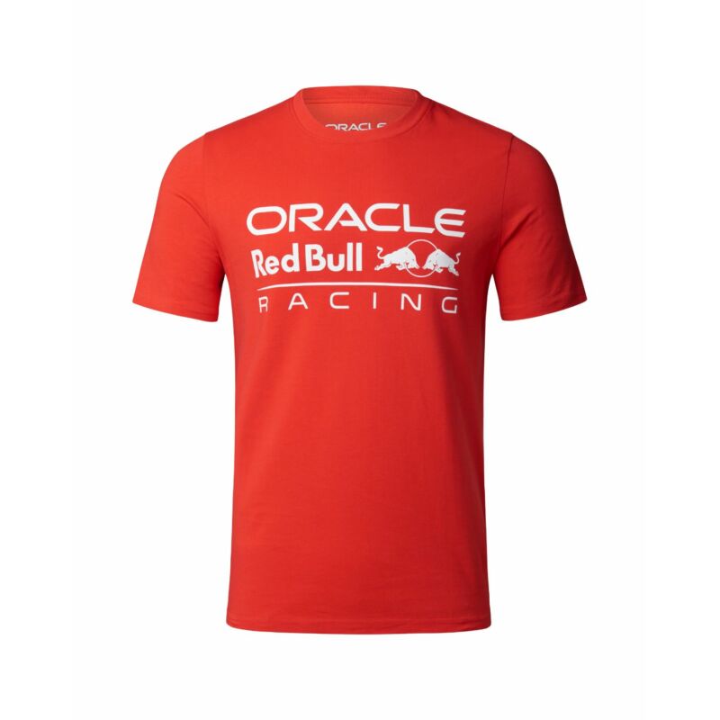Red Bull Racing póló - Large Logo Lifestyle piros
