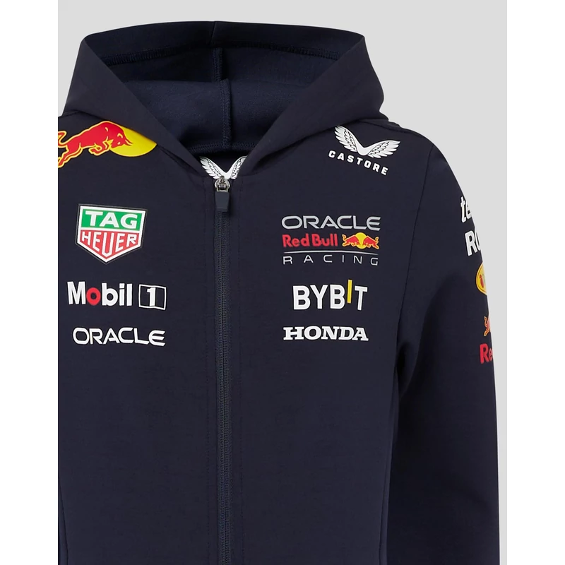 Red Bull Racing gyerek pulóver - Team Line Full Zip