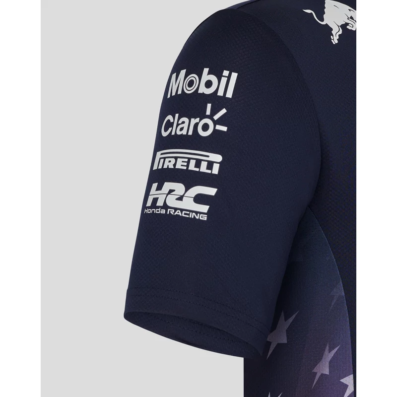 Red Bull Racing galléros póló - America Race Team Line