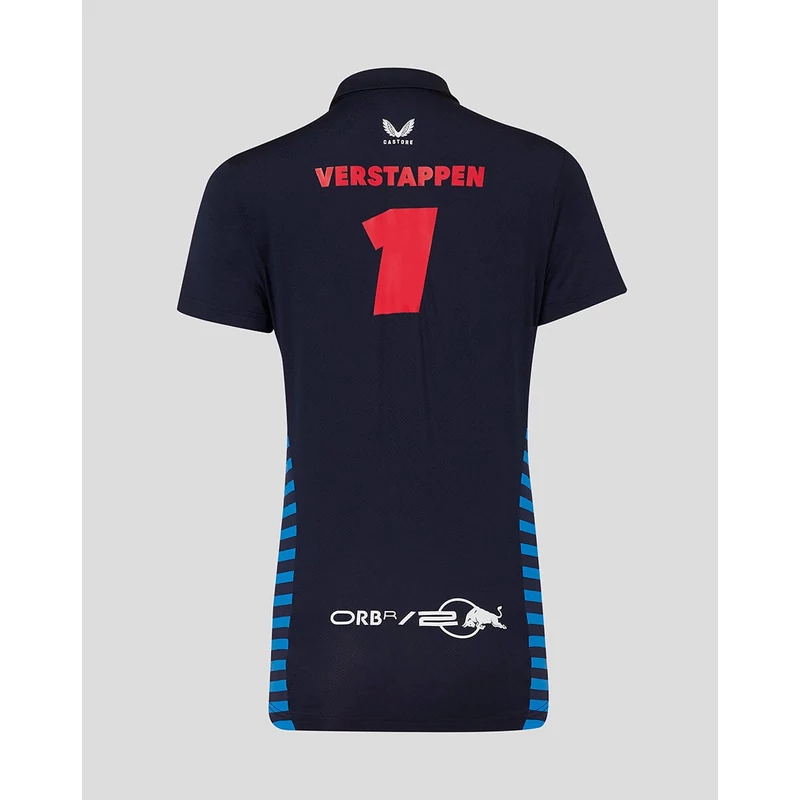 Red Bull Racing női galléros póló - Team Verstappen Line