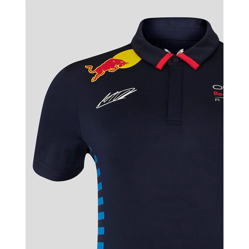 Red Bull Racing női galléros póló - Team Verstappen Line