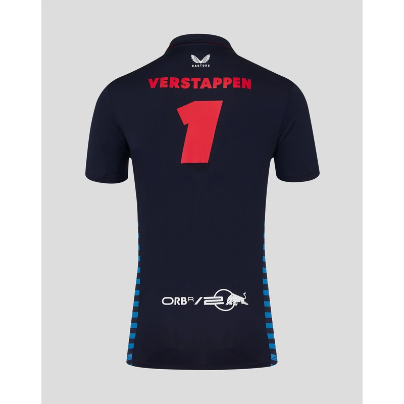 Red Bull Racing galléros póló - Team Verstappen Line