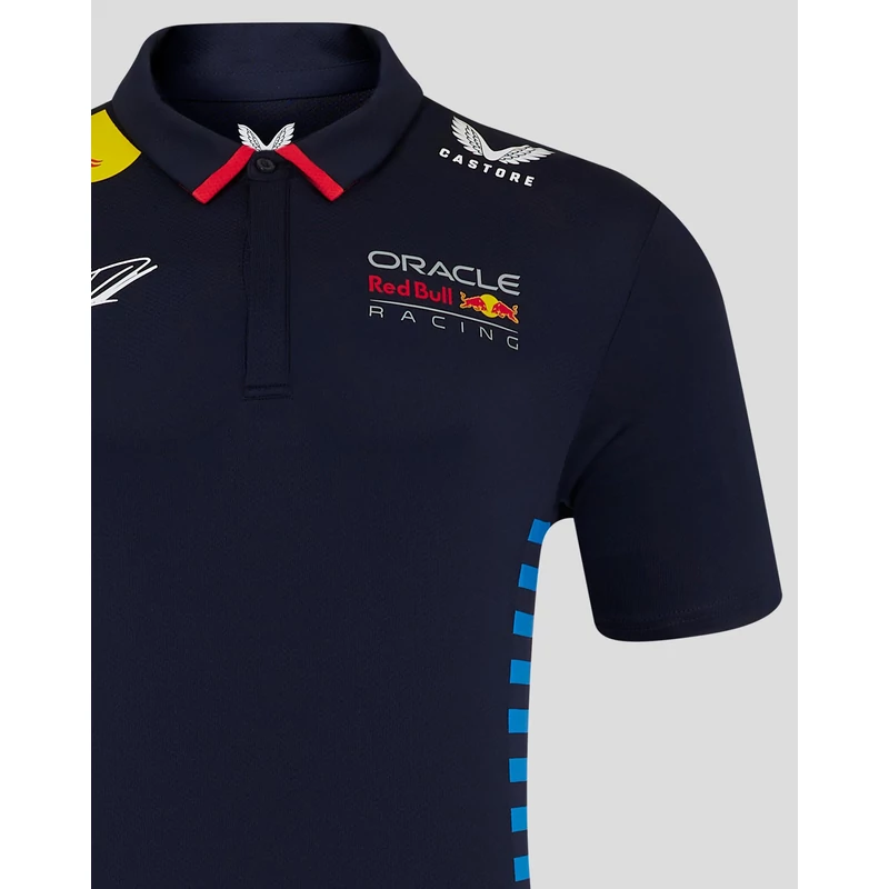Red Bull Racing galléros póló - Team Verstappen Line
