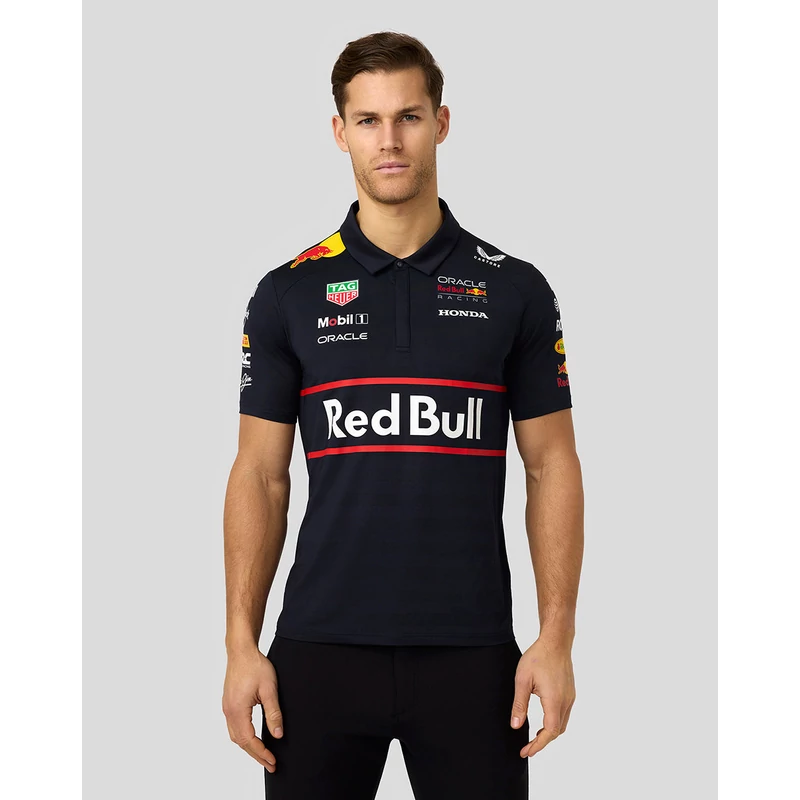Red Bull Racing galléros póló - Team