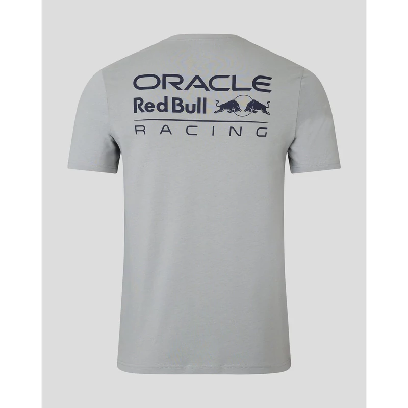 Red Bull Racing póló - Double Logo Lifestyle szürke
