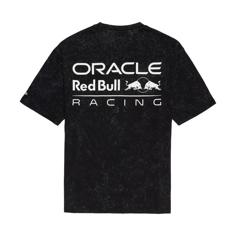 Red Bull Racing póló - Linear Graphic Oversized fekete