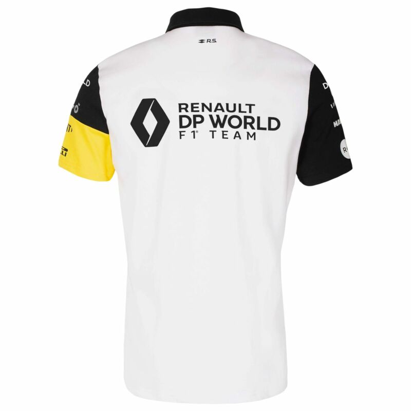 Renault F1 galléros póló - Team White