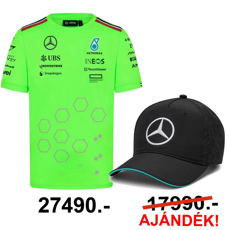 Mercedes szurkolói csomag - Set Up